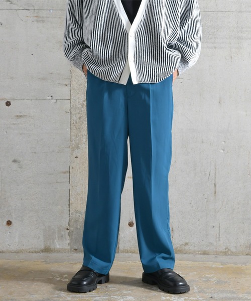 OFTAS(オブタス)の「ワイドテーパードパンツ(その他パンツ・メンズ・ブラック/ブルー/グリーン・MEDIUM/LARGE/X-LARGE)」の12枚目の写真