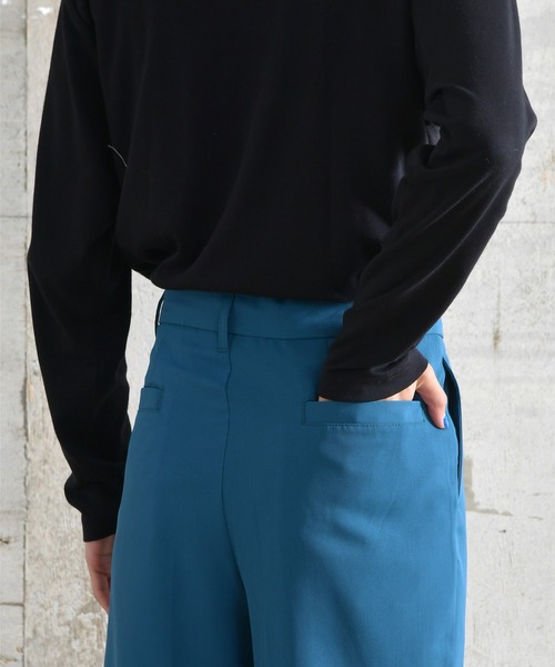 OFTAS(オブタス)の「ワイドテーパードパンツ(その他パンツ・メンズ・ブラック/ブルー/グリーン・MEDIUM/LARGE/X-LARGE)」の16枚目の写真