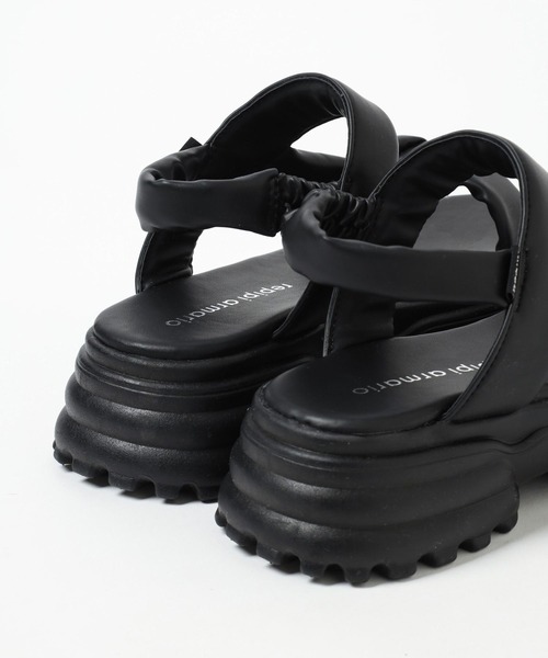 repipi armario（レピピ アルマリオ）の「パフィーベルトサンダル（サンダル・キッズ・ブルー/ブラック/アイボリー・SMALL/LARGE/MEDIUM）」の9枚目の写真