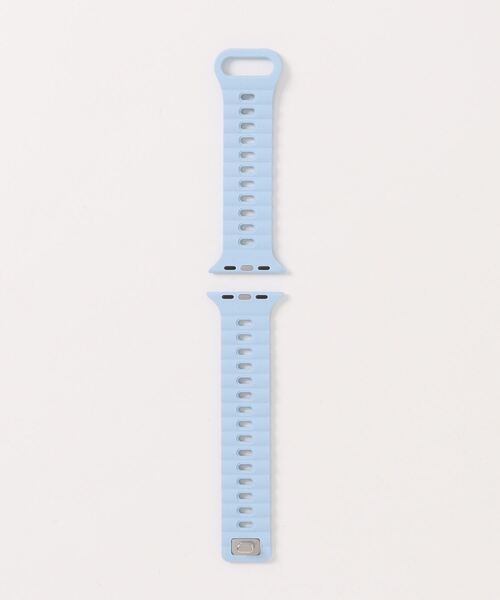 emonique(エモニーク)の「シリコン製 Apple Watch バンド スマートウォッチバンド【38/40/41/42/44/45/49mm対応】(デジタル腕時計・メンズ・グリーン/スカイブルー/ブラウン/ワインレッド/グレー/オレンジ/レッド/ブラック/ダークインディゴブルー/オフホワイト/ネイビー/ダークネイビー/ホワイト/チョコ/テラコッタ・42/38)」の20枚目の写真