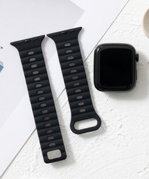 シリコン製 Apple Watch バンド スマートウォッチバンド【38/40/41/42/44/45/49mm対応】