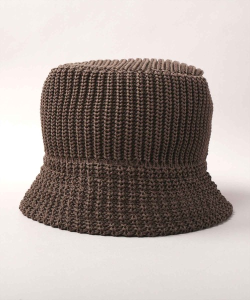 CA4LA（カシラ）の「SY KNIT BUCKET（ハット・メンズ・グレー/ブラウン/ブラック・ONESIZE）」の4枚目の写真