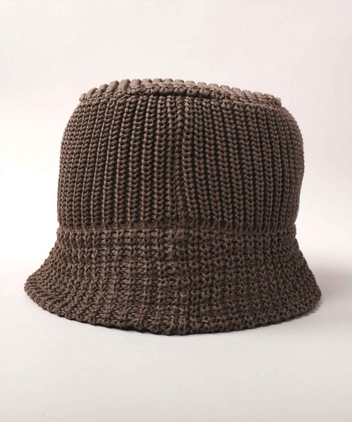 CA4LA（カシラ）の「SY KNIT BUCKET（ハット・メンズ・グレー/ブラウン/ブラック・ONESIZE）」の6枚目の写真