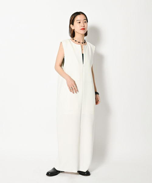 CITYSHOP（シティーショップ）の「TRICKER FRONT ZIP DRESS