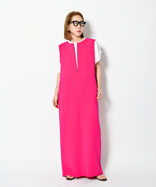 CITYSHOP（シティーショップ）の「TRICKER FRONT ZIP DRESS