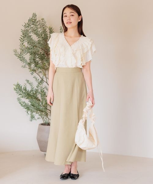 mysty woman(ミスティウーマン)の「シャーリングショルダーBAG 119617【500mlペットボトル収納可能!】(ショルダーバッグ・レディース・モカ/ライトブルー/ブラック/アイボリー・FREE)」の5枚目の写真