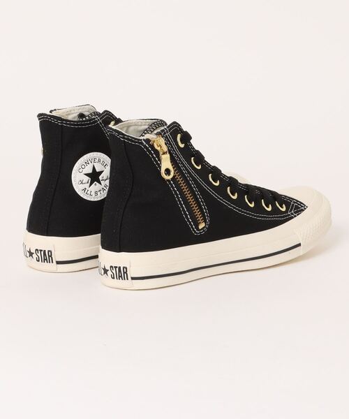 CONVERSE ALL STAR（コンバースオールスター）の「ALL STAR GOLDZIP HI / オールスター　ゴールドジップ　ＨＩ（スニーカー・メンズ・ブラック・3/3.5/4/4.5/5/5.5/6.5/7/7.5/8/8.5/9/9.5）」の10枚目の写真