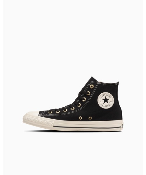 CONVERSE ALL STAR（コンバースオールスター）の「ALL STAR GOLDZIP HI / オールスター　ゴールドジップ　ＨＩ（スニーカー・メンズ・ブラック・3/3.5/4/4.5/5/5.5/6.5/7/7.5/8/8.5/9/9.5）」の2枚目の写真