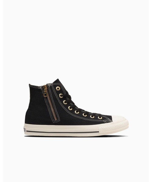 CONVERSE ALL STAR（コンバースオールスター）の「ALL STAR GOLDZIP HI / オールスター　ゴールドジップ　ＨＩ（スニーカー・メンズ・ブラック・3/3.5/4/4.5/5/5.5/6.5/7/7.5/8/8.5/9/9.5）」の3枚目の写真