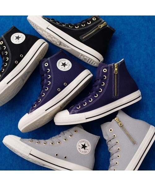 CONVERSE ALL STAR（コンバースオールスター）の「ALL STAR GOLDZIP HI / オールスター　ゴールドジップ　ＨＩ（スニーカー・メンズ・ブラック・3/3.5/4/4.5/5/5.5/6.5/7/7.5/8/8.5/9/9.5）」の12枚目の写真