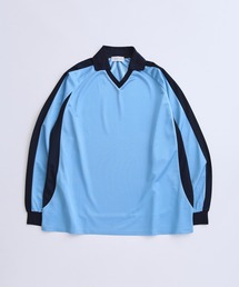 ADAM ET ROPE' | 【UNIFORM/ユニフォーム】 POLO ロングスリーブ ゲームシャツ / 吸水速乾 / 透湿性 / 通気性 / ユニセックス(Tシャツ/カットソー)