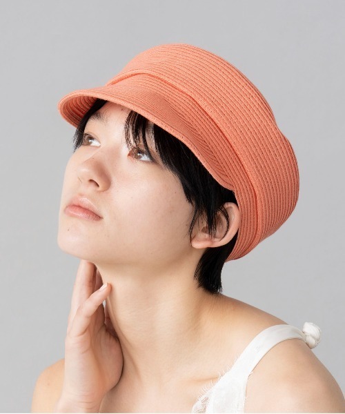 Casselini(キャセリーニ)の「Casselini(キャセリーニ)ブレードキャスケット(キャスケット・レディース・ブラック/ベージュ/オレンジ・FREE)」の1枚目の写真