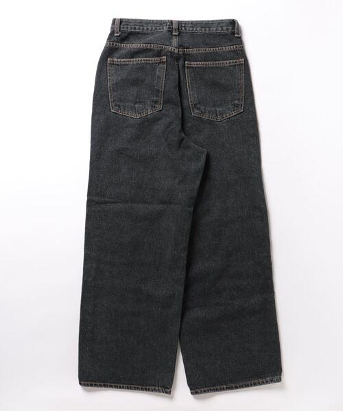 Bargiee（バージー）の「ダブル ニー デニム パンツ ワイド ストレート（デニムパンツ・メンズ・ブラック・MEDIUM/SMALL）」の14枚目の写真