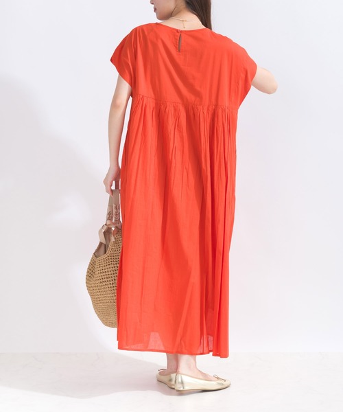 PICCIN（ピッチン）の「【WEB限定】ピンタックコットンボイルワンピース（ワンピース・レディース・ブラック/ブラック系その他/オレンジ/ブルー系その他・M）」の22枚目の写真