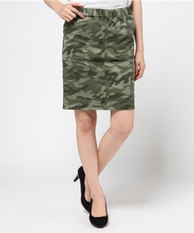 SEVENDAYS=SUNDAY | 迷彩プリント　リバーシブルタイトスカート(スカート)