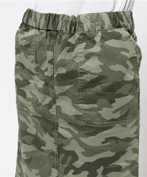 SEVENDAYS=SUNDAY(セブンデイズサンデイ)の「迷彩プリント リバーシブルタイトスカート(スカート・レディース・カーキ/ベージュ・MEDIUM/LARGE)」の6枚目の写真