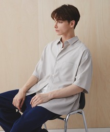 PUBLIC TOKYO（パブリックトウキョウ）の「【半袖シャツ売上NO.1】コンフォートリラックスハーフスリーブシャツ /半袖 /ウォッシャブル/オフィスカジュアル/防シワ/吸水速乾/通勤（シャツ/ブラウス）」
