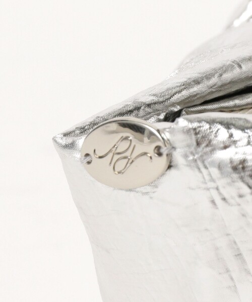 Demi-Luxe BEAMS(デミルクス ビームス)の「PAPYRUS × Demi-Luxe BEAMS / Candy Wrapper ナイロン ハンドバッグ S(トートバッグ・レディース・シルバー・ONE SIZE)」の16枚目の写真