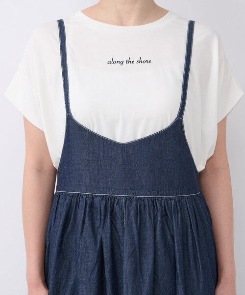 【新品未使用】un dix cors アンディコール　デニムキャミワンピース un dix cors（アンディコール）の「《2サイズ展開》デニムキャミ