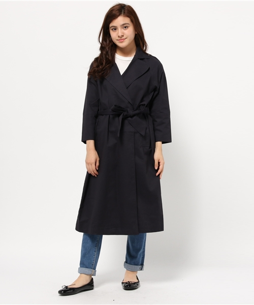 Kastane(カスタネ)の「ロングテーラーコート(その他アウター・レディース・ブラウン/ベージュ/ネイビー・FREE)」の1枚目の写真