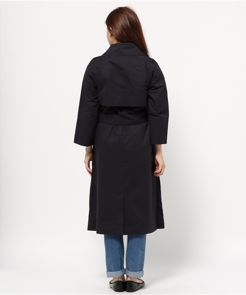 Kastane(カスタネ)の「ロングテーラーコート(その他アウター・レディース・ブラウン/ベージュ/ネイビー・FREE)」の6枚目の写真