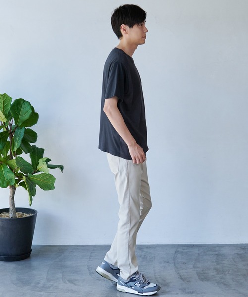 Arnold Palmer(アーノルドパーマー)の「COOL TOUCH ニットドッキング Tシャツ(Tシャツ/カットソー・メンズ・ホワイト/チャコールグレー・L/M/LL)」の15枚目の写真