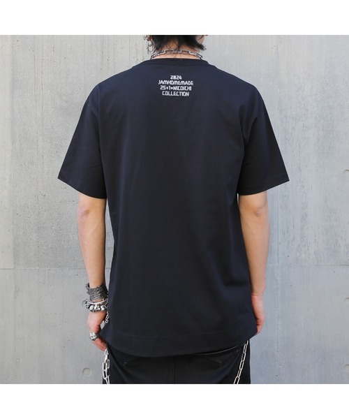 JAM HOME MADE(ジャムホームメイド)の「混ぜたら素敵 Tシャツ(Tシャツ/カットソー・メンズ・ホワイト/ブラック・M/S/XL/L)」の13枚目の写真