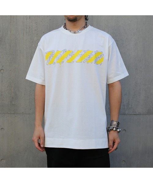 JAM HOME MADE(ジャムホームメイド)の「混ぜたら素敵 Tシャツ(Tシャツ/カットソー・メンズ・ホワイト/ブラック・M/S/XL/L)」の6枚目の写真