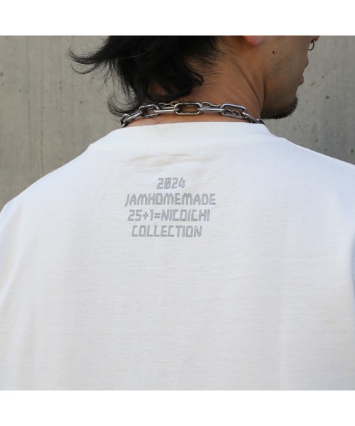 JAM HOME MADE(ジャムホームメイド)の「混ぜたら素敵 Tシャツ(Tシャツ/カットソー・メンズ・ホワイト/ブラック・M/S/XL/L)」の18枚目の写真