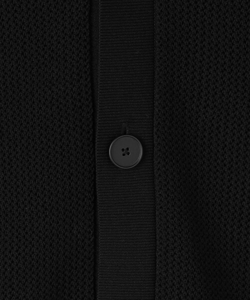 UNITED ARROWS(ユナイテッドアローズ)の「コットン ポリエステル メッシュ カーディガン -ウォッシャブル-(カーディガン/ボレロ・メンズ・グレー/ブラック・M/L/XL/S)」の18枚目の写真