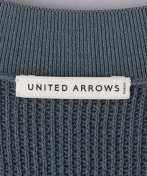UNITED ARROWS(ユナイテッドアローズ)の「コットン ポリエステル メッシュ カーディガン -ウォッシャブル-(カーディガン/ボレロ・メンズ・グレー/ブラック・M/L/XL/S)」の19枚目の写真