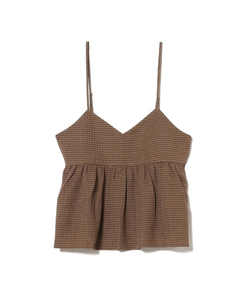 B:MING by BEAMS（ビーミングバイビームス）の「B:MING by BEAMS / ジャカード ペプラム キャミソール（S~M）（キャミソール・レディース・ブラウン/ブラック・SMALL/MEDIUM）」の15枚目の写真