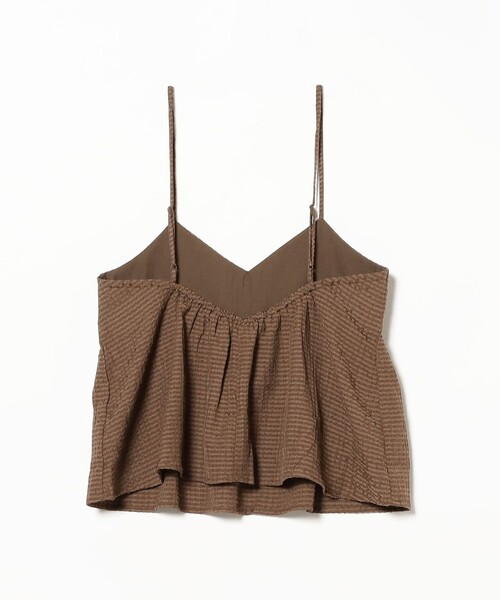 B:MING by BEAMS（ビーミングバイビームス）の「B:MING by BEAMS / ジャカード ペプラム キャミソール（S~M）（キャミソール・レディース・ブラウン/ブラック・SMALL/MEDIUM）」の18枚目の写真