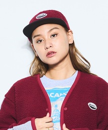 BACANCES ALL INCLUSIVE（バカンサスオールインクルーシブ）の「BC BOA FLEECE RUBBER PATCH CAP（キャップ）」