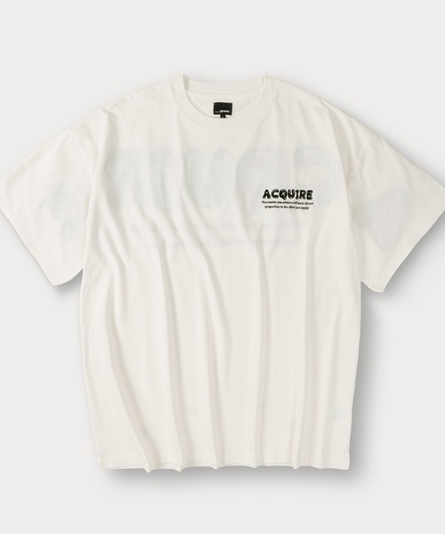 SlashDate(スラッシュデイト)の「バックプリント ビッグアーチロゴ 発泡プリント 半袖Tシャツ オーバーサイズ(Tシャツ/カットソー・メンズ・ブラック/ブラック系その他/パープル/ミント/ホワイト/ホワイト系その他・M/L)」の14枚目の写真