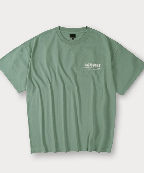 SlashDate(スラッシュデイト)の「バックプリント ビッグアーチロゴ 発泡プリント 半袖Tシャツ オーバーサイズ(Tシャツ/カットソー・メンズ・ブラック/ブラック系その他/パープル/ミント/ホワイト/ホワイト系その他・M/L)」の13枚目の写真
