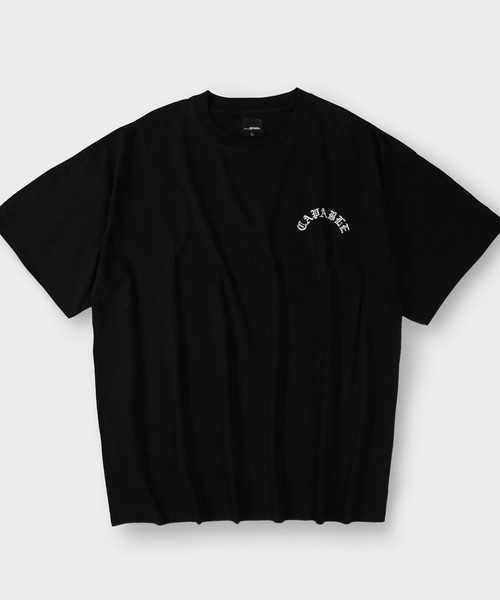 SlashDate(スラッシュデイト)の「バックプリント ビッグアーチロゴ 発泡プリント 半袖Tシャツ オーバーサイズ(Tシャツ/カットソー・メンズ・ブラック/ブラック系その他/パープル/ミント/ホワイト/ホワイト系その他・M/L)」の12枚目の写真