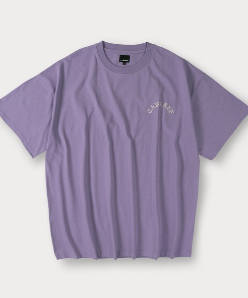 SlashDate(スラッシュデイト)の「バックプリント ビッグアーチロゴ 発泡プリント 半袖Tシャツ オーバーサイズ(Tシャツ/カットソー・メンズ・ブラック/ブラック系その他/パープル/ミント/ホワイト/ホワイト系その他・M/L)」の10枚目の写真