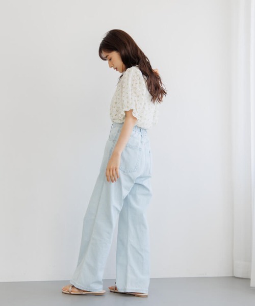 flower（フラワー）の「バブルブルームトップ（Tシャツ/カットソー・レディース・ブルー/ピンク・FREE）」の21枚目の写真