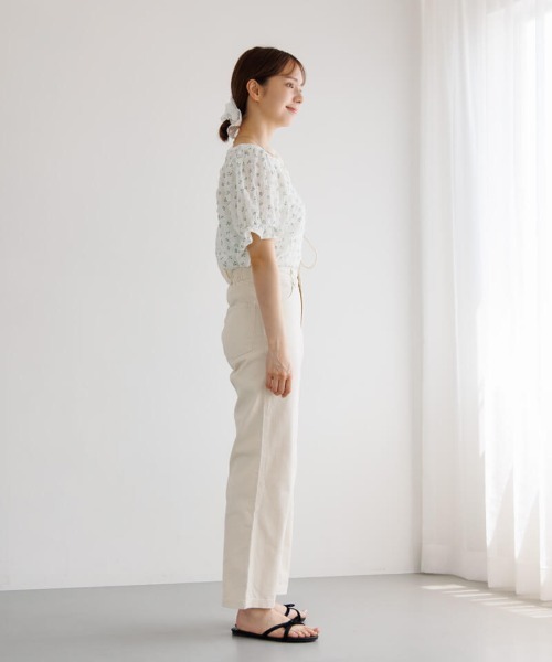 flower（フラワー）の「バブルブルームトップ（Tシャツ/カットソー・レディース・ブルー/ピンク・FREE）」の19枚目の写真