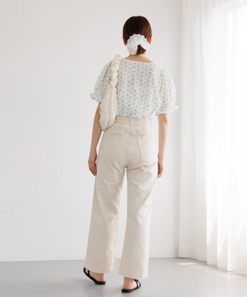 flower（フラワー）の「バブルブルームトップ（Tシャツ/カットソー・レディース・ブルー/ピンク・FREE）」の18枚目の写真