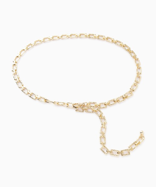 ROSE BUD（ローズバッド）の「チェーンベルト（ベルト・レディース・ゴールド・FREE）」の2枚目の写真