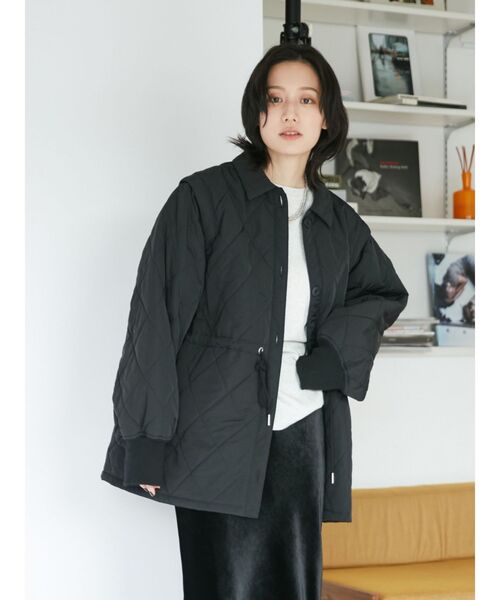 Ungrid（アングリッド）の「【WEB限定】マルチウェイブルゾン（ブルゾン・レディース・ブラック/オフホワイト・FREE）」の14枚目の写真