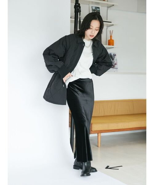 Ungrid（アングリッド）の「【WEB限定】マルチウェイブルゾン（ブルゾン・レディース・ブラック/オフホワイト・FREE）」の18枚目の写真