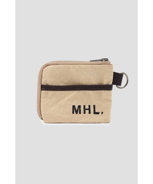 【新品】MHL(エムエイチエル) WORN ナイロンキャンバス ミニウォレット MHL.(エムエイチエル) WORN ナイロンキャンバス ミニウォレット