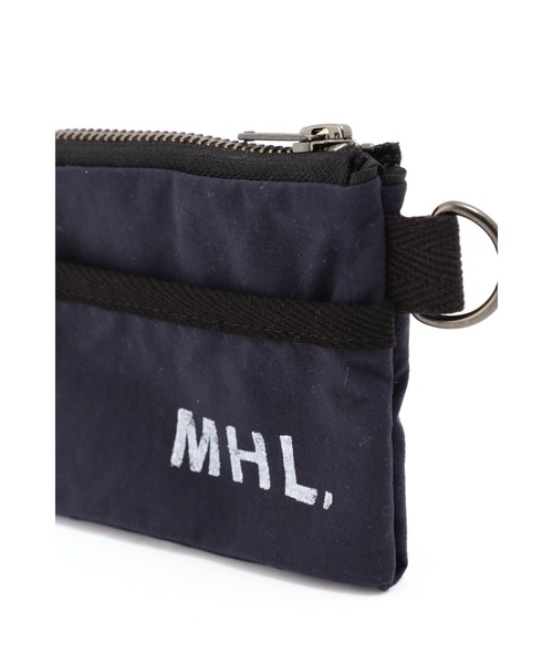財布　MHL washed nyron MHL.（エムエイチエル）の「WORN NYLON CANVAS（財布）」 - WEAR
