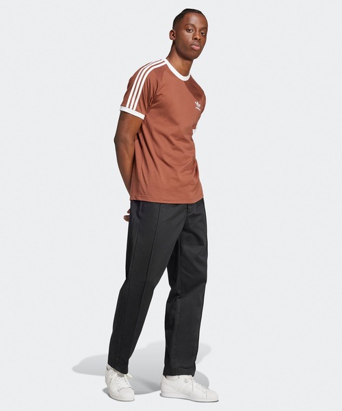 adidas/アディダス adidas ORI 3-STRIPES TEE 半袖Tシャツ リンガーT