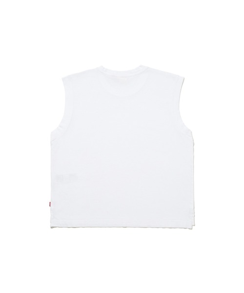 Levi's(リーバイス)の「Levi's/リーバイス BOXY ノースリーブ ホワイト SLUB(タンクトップ・レディース・ホワイト・XS/S/M)」の3枚目の写真