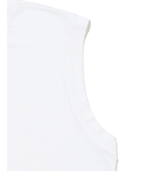 セール】Levi's/リーバイス BOXY ノースリーブ ホワイト SLUB