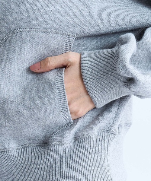 ROXY(ロキシー)の「ROXY/ロキシー フード付きセーター RSR244025(ニット/セーター・レディース・ブラック/グレー・L/M)」の12枚目の写真